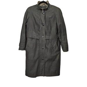 FS Rainwear Lined Zip Up Trench Coat